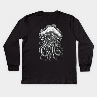 Inked JellyFish Kids Long Sleeve T-Shirt